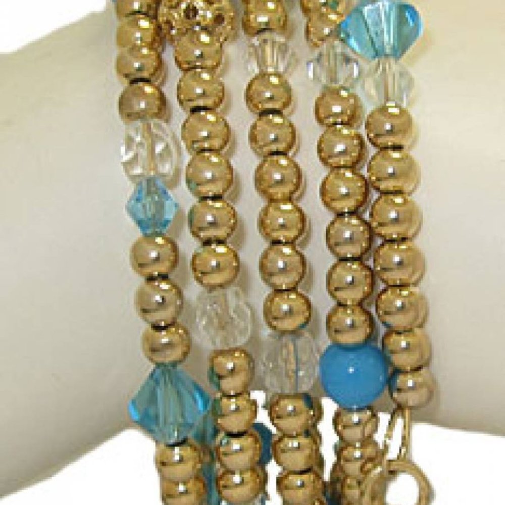 MX Multi Strand Bracelet flex NWT